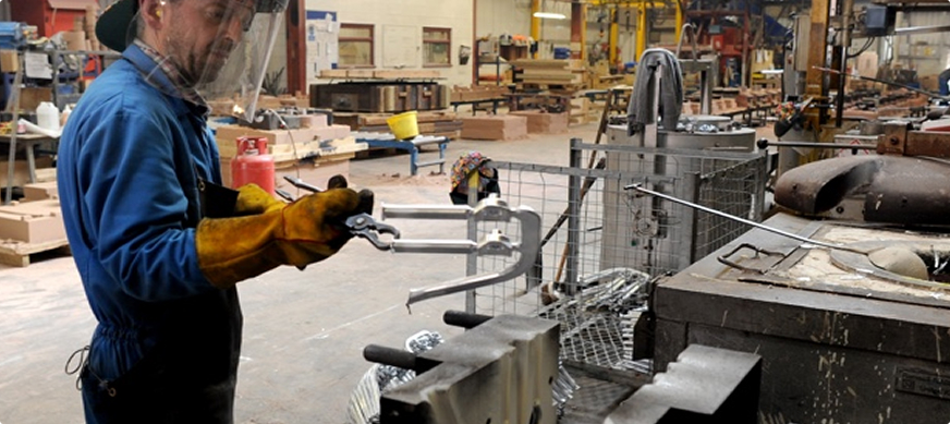 Gravity die casting