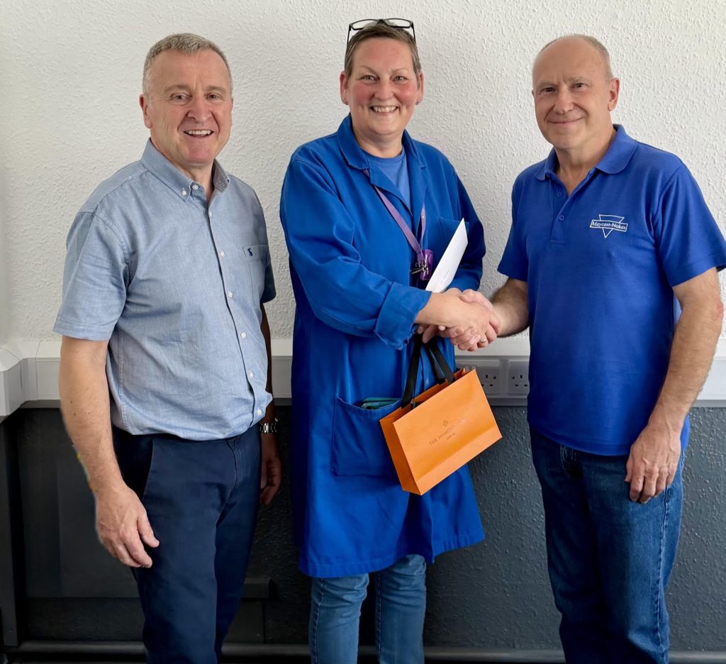 Congratulations to Nicky on Completing 25 Years’ Service